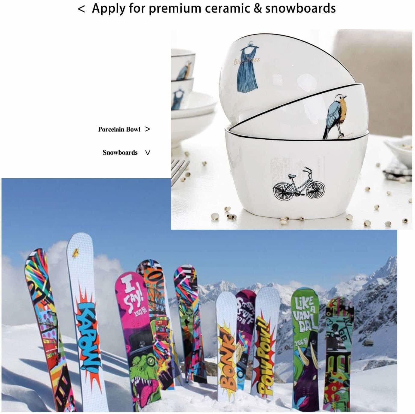 A-SUB 13"x300' Sublimation Paper 105gsm, Roll Size - Image 3