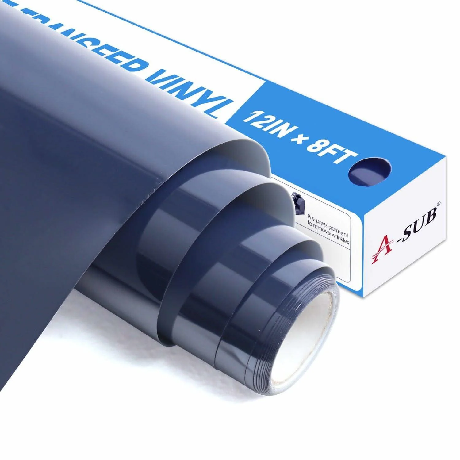 A-SUB Basic Color Heat Transfer Vinyl Roll 12"*8ft - Image 14