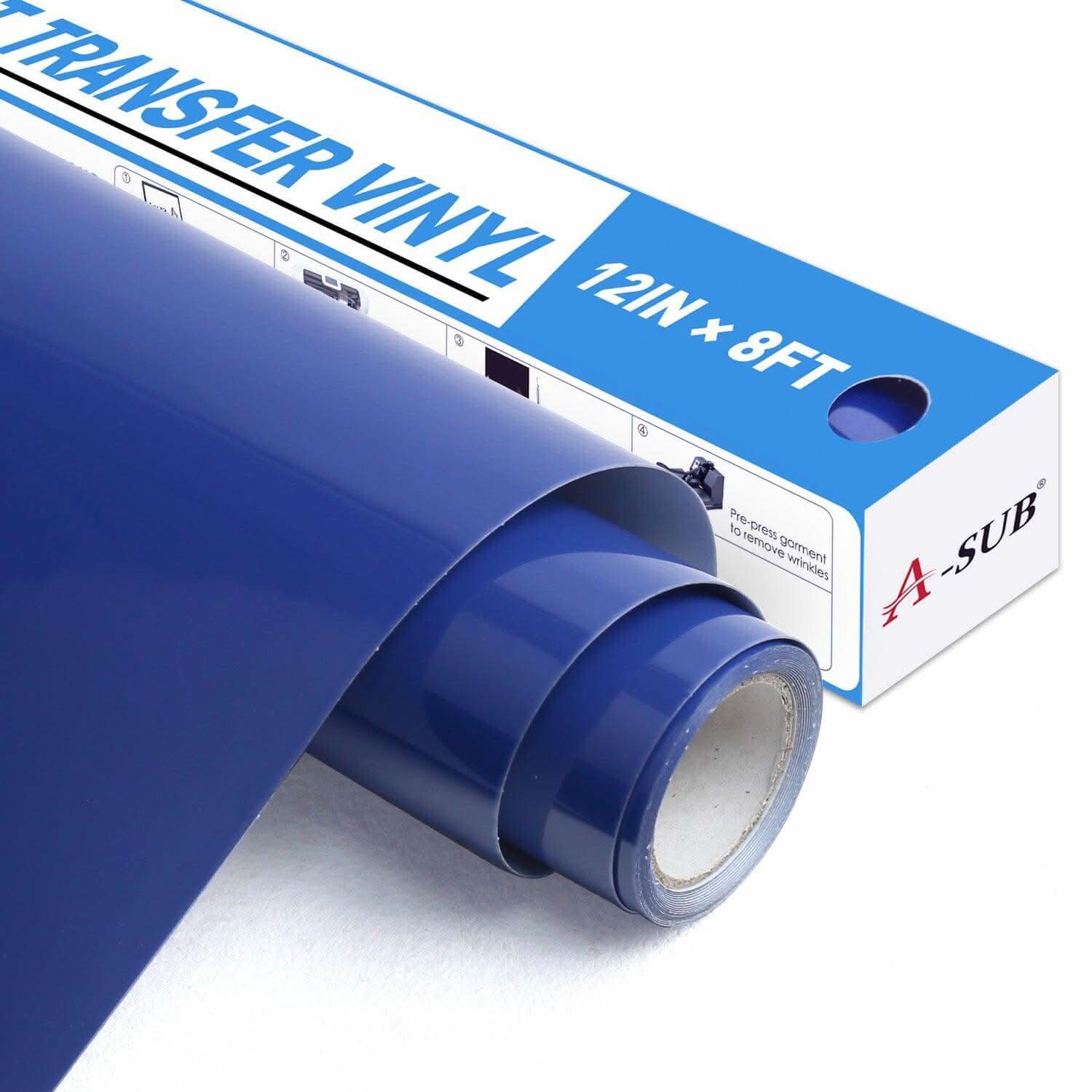 A-SUB Basic Color Heat Transfer Vinyl Roll 12"*8ft - Image 19