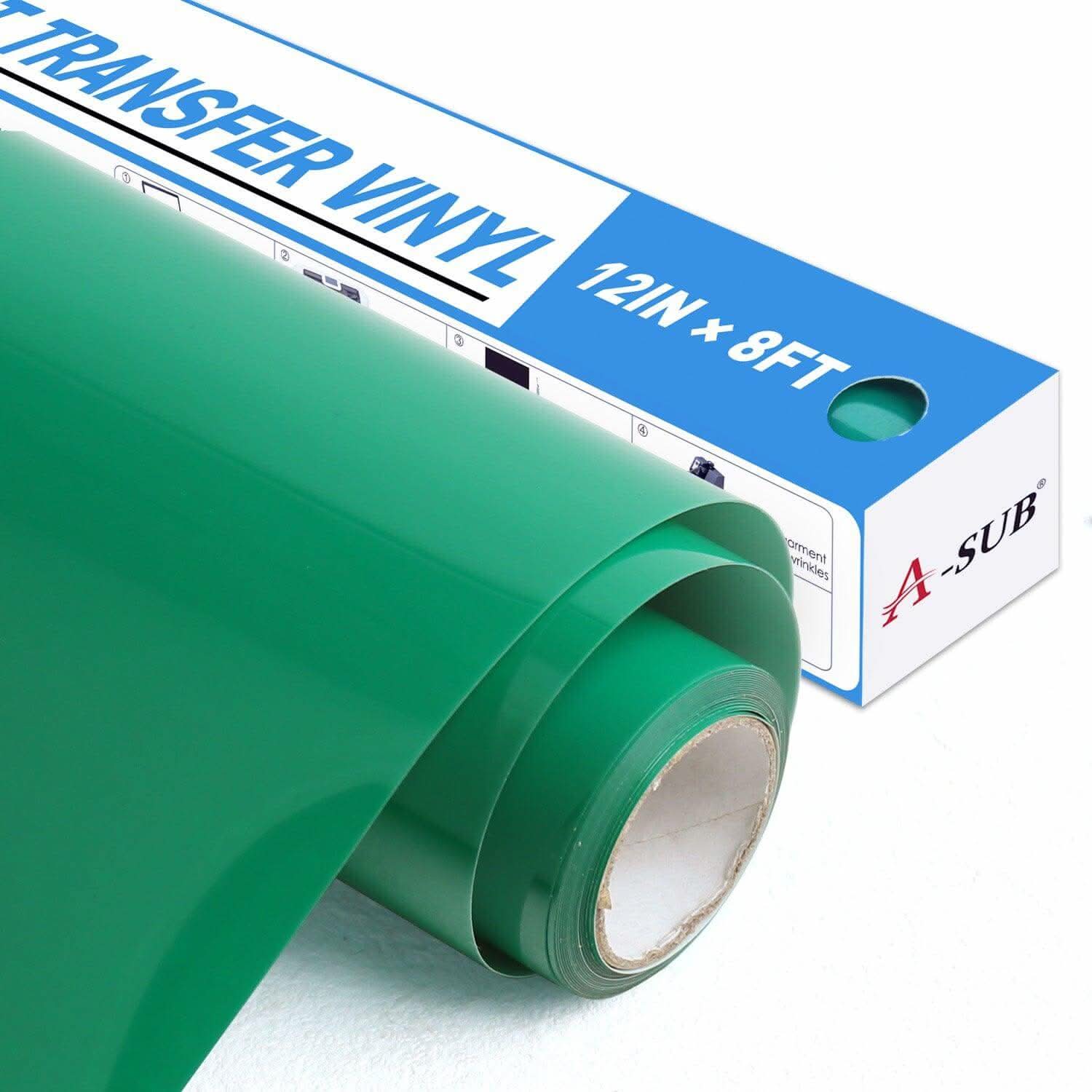 A-SUB Basic Color Heat Transfer Vinyl Roll 12"*8ft - Image 21