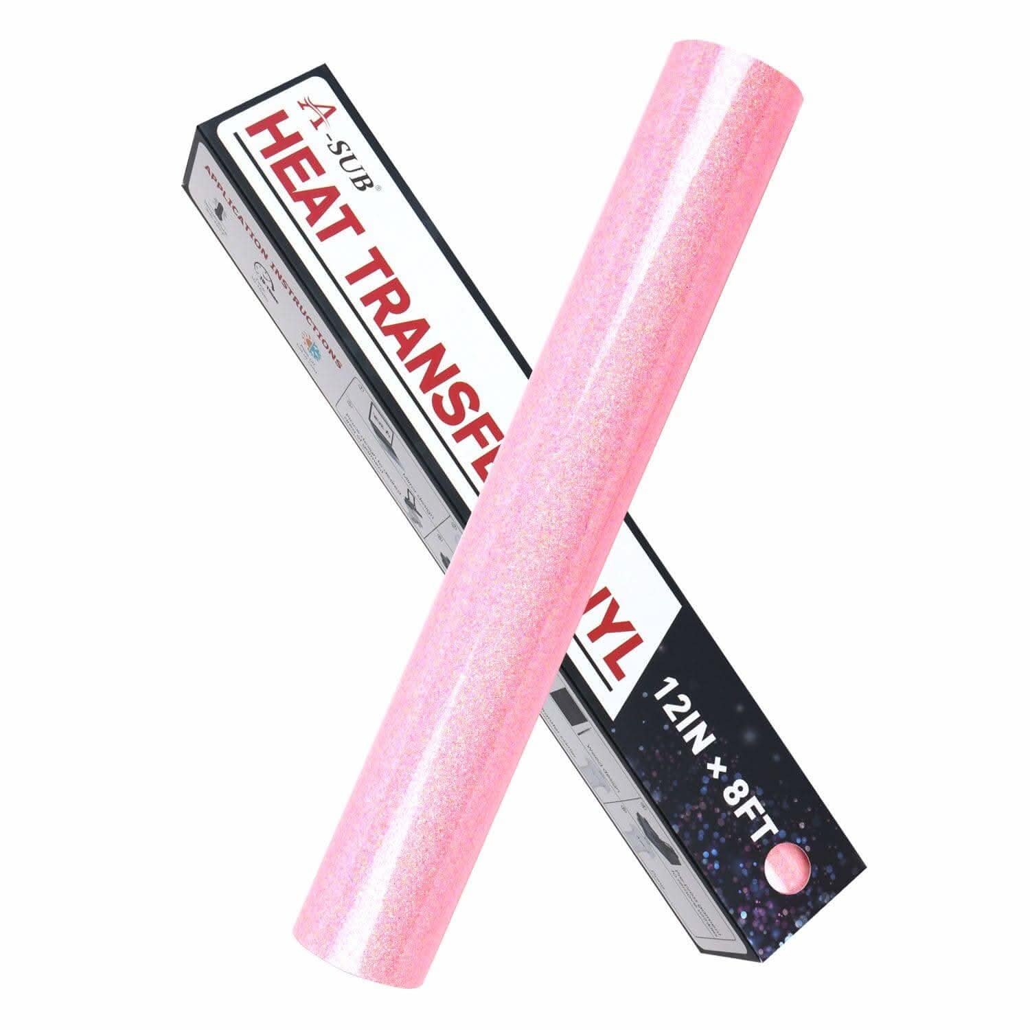 A-SUB Glitter Heat Transfer vinyl 12"* 8ft - Image 11