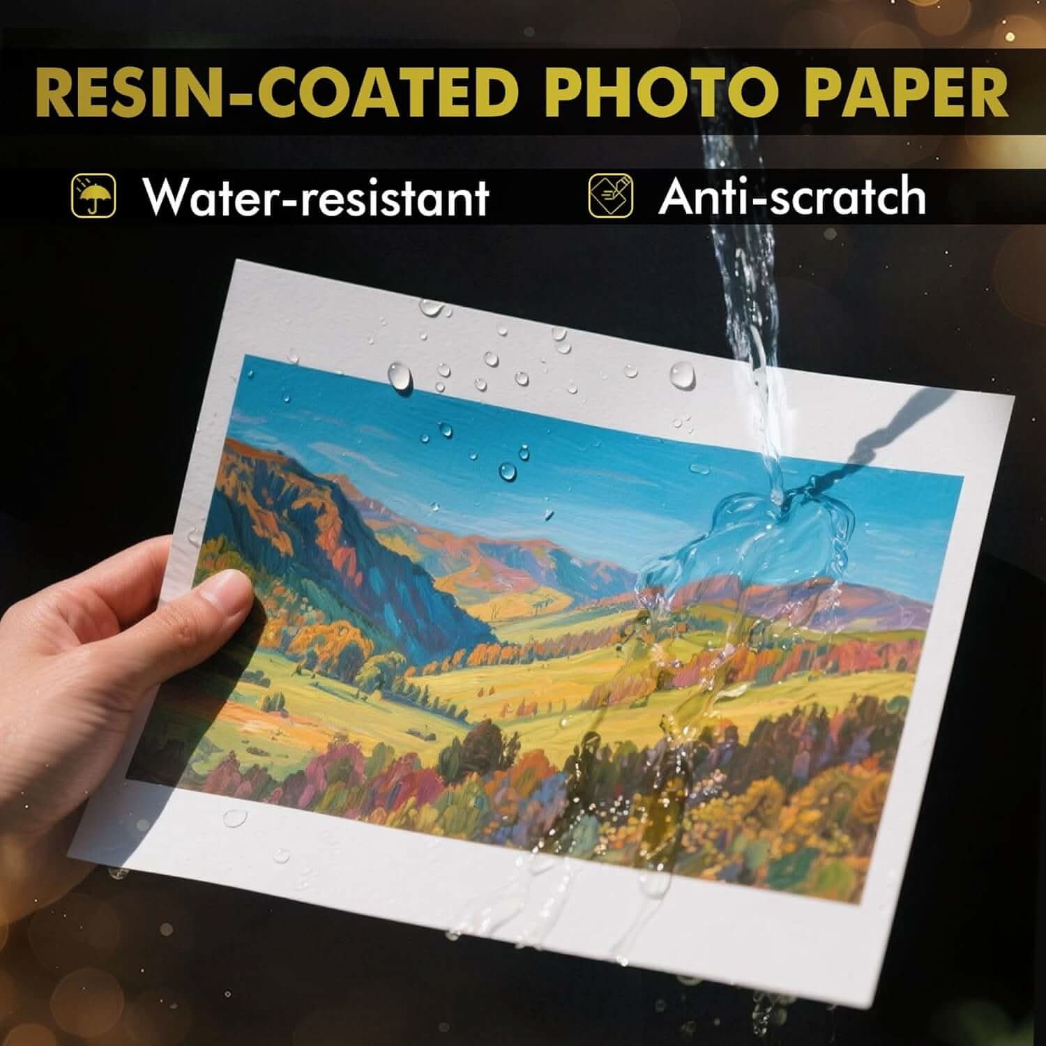 A-SUB Resin-Coated Glossy Photo Paper 260gsm 72lb,5"*7",50 Sheets(L06 Tone) - Image 5