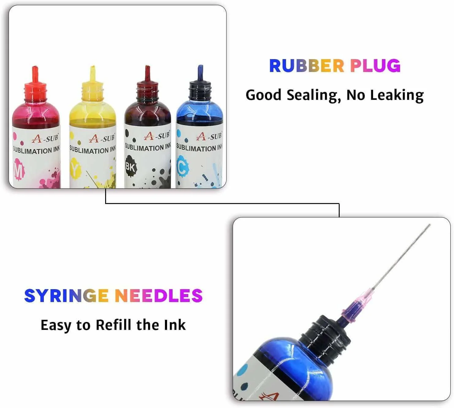 A-SUB Sublimation Ink for Epson Inkjet Printer  4x120ML - Image 6