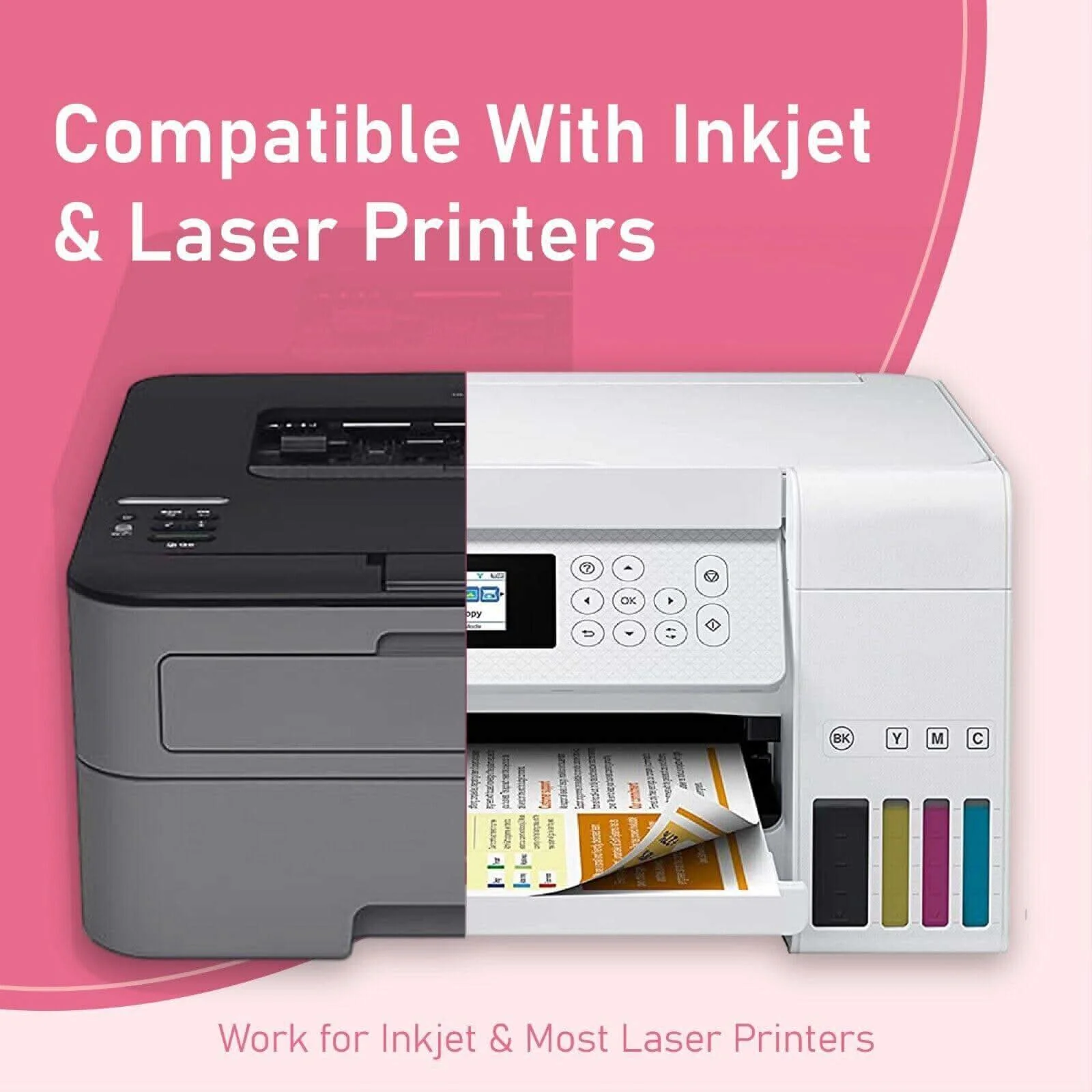 Stone City Printable Glossy Magnetic Sheets 12 Mil for Inkjet&Laser  Printers 8.5x 11 Inches, 12 Sheets - Image 5