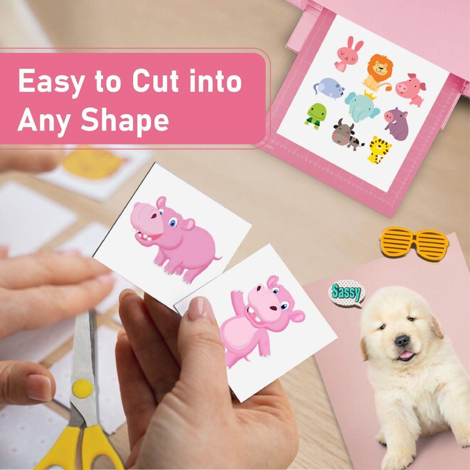 Stone City Printable Glossy Magnetic Sheets 12 Mil for Inkjet&Laser  Printers 8.5x 11 Inches, 12 Sheets - Image 7